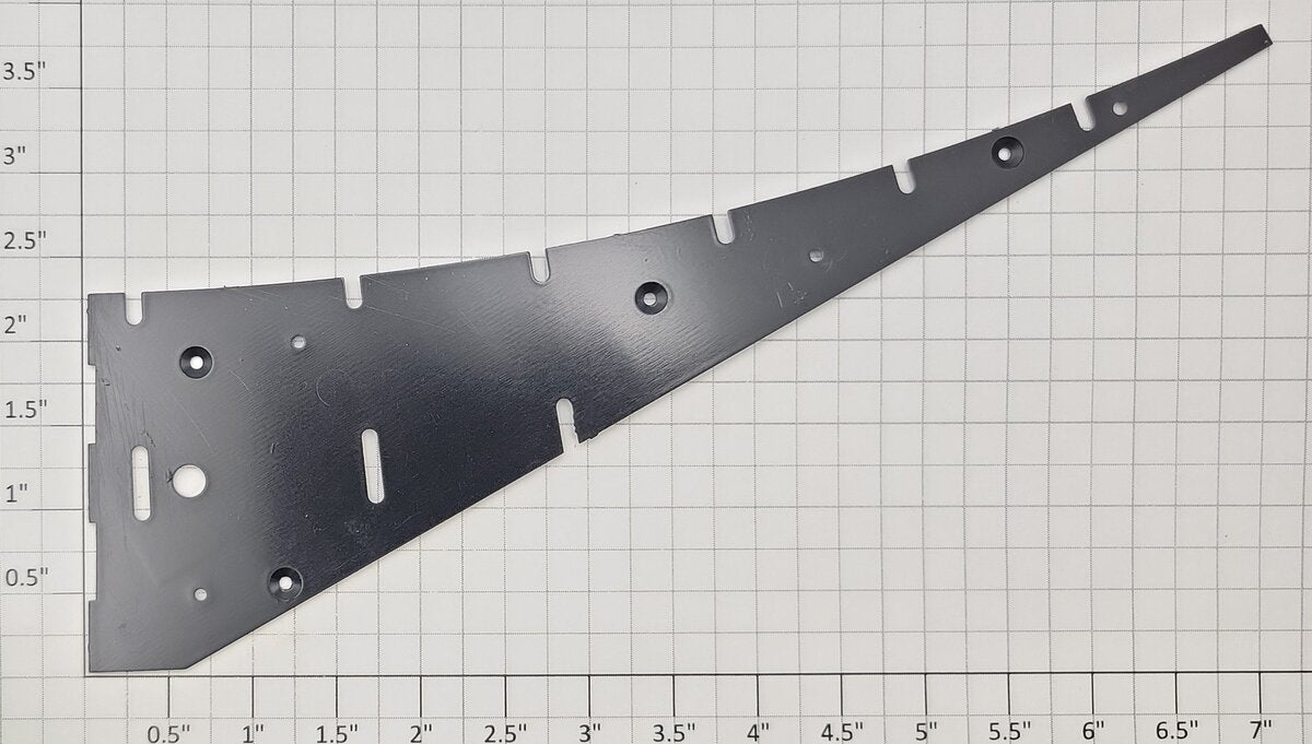 S-Helper 659-13-03 Black Plastic Switch Curve Corner