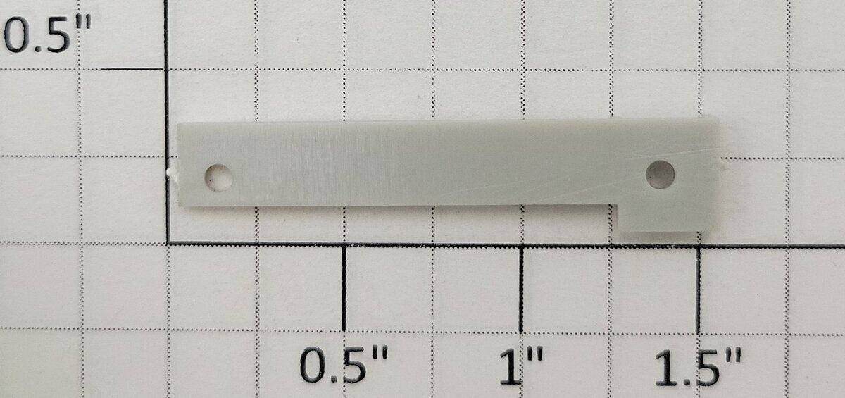 S-Helper 659-13-01 Unpainted Plastic Left Fixed Piece