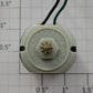 Mabuchi 35 TKK Flat Can Motor Wired With Pinion Gear 1.5 to 4.5 Volt DC