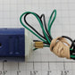 Mabuchi 35 TKK Flat Can Motor Wired With Pinion Gear 1.5 to 4.5 Volt DC