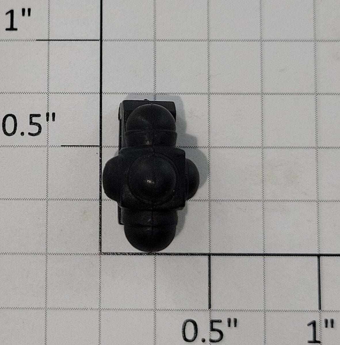 Lionel 87704-125 G Scale Bobber Caboose Black Plastic Marker Lamp