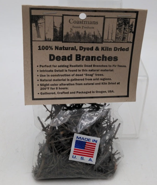 Coastmans Scenic Products Dead Branches 100% Natural Dyed & Klin Dried