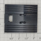 MTH HE-6100334-1 Premier Flat Car 48' Trailer Black Support Bracket w/o Shoe