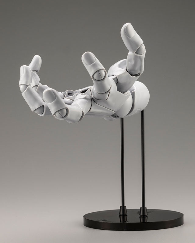 Kotobukiya AT035 Gray Men's Left Hand Model Plastic Model Kit