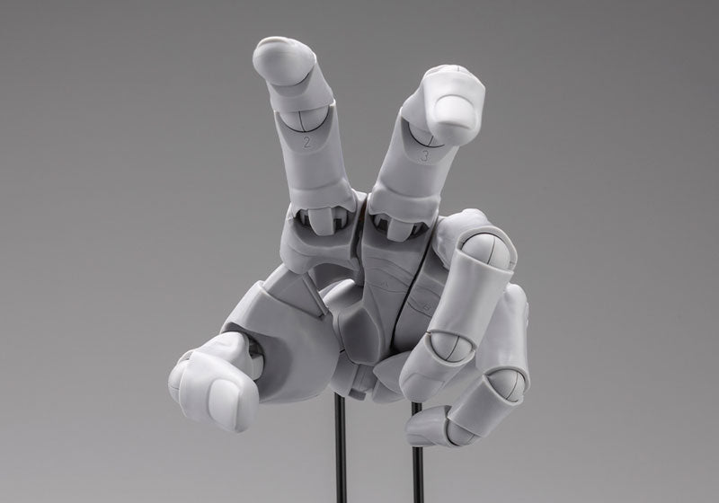 Kotobukiya AT035 Gray Men's Left Hand Model Plastic Model Kit