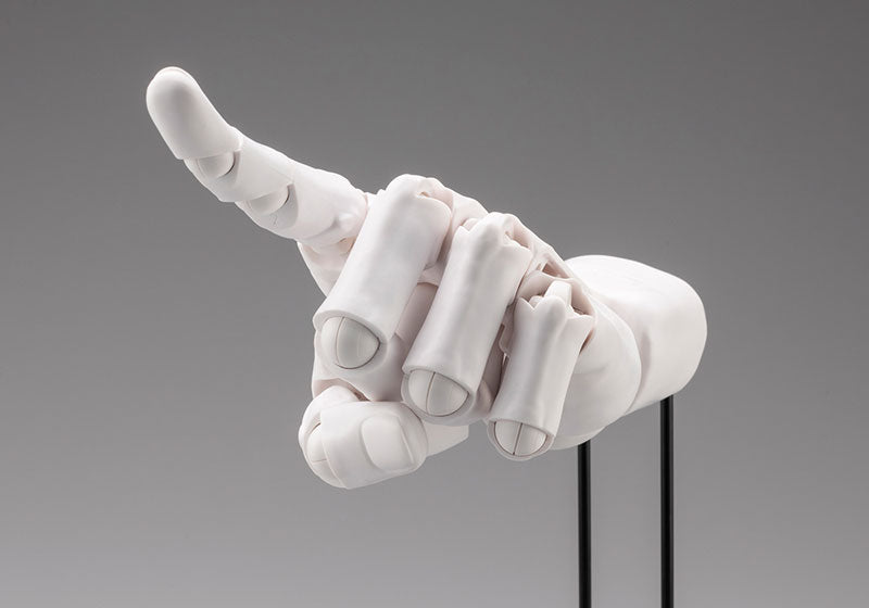 Kotobukiya AT036 White Men's Left Hand Model Plastic Model Kit