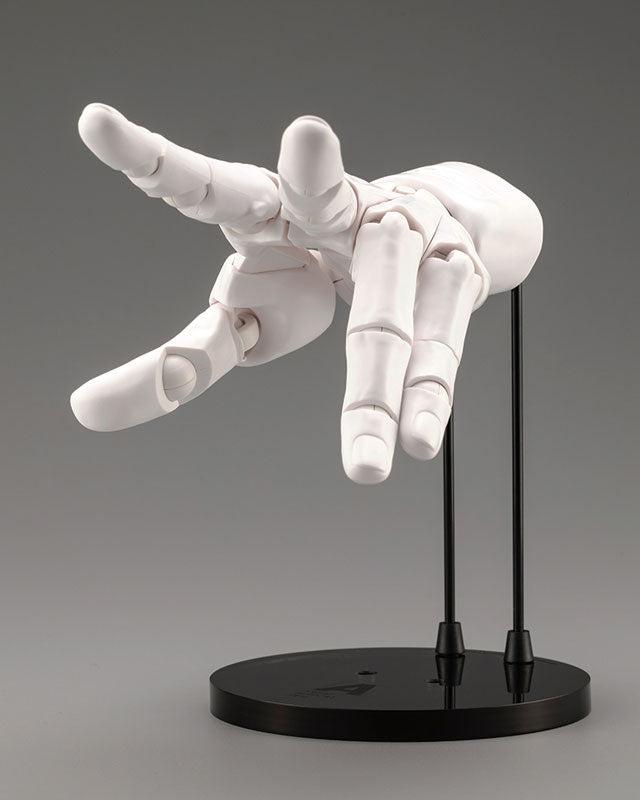 Kotobukiya AT036 White Men's Left Hand Model Plastic Model Kit