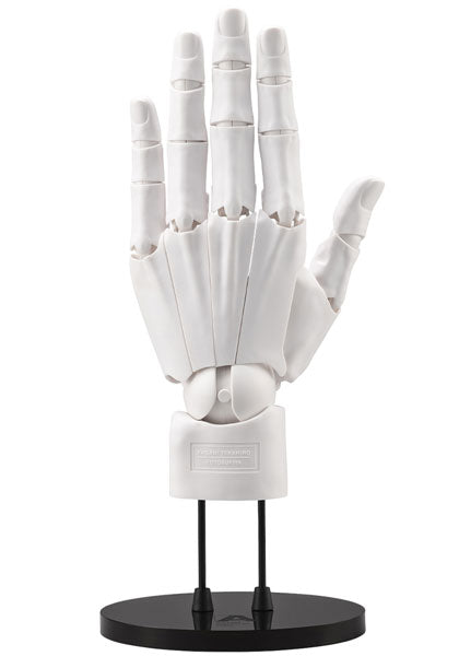 Kotobukiya AT036 White Men's Left Hand Model Plastic Model Kit