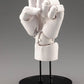 Kotobukiya AT036 White Men's Left Hand Model Plastic Model Kit