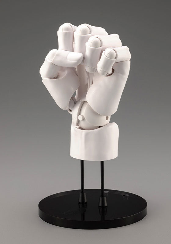 Kotobukiya AT036 White Men's Left Hand Model Plastic Model Kit