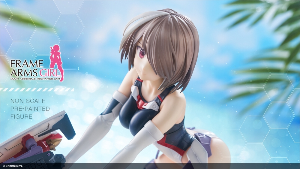 Kotobukiya PV258 Frame Arms Girl: Kongo Swimsuit Ver. Pre-Painted PVC Figure