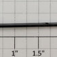 S-Helper 659-08-01 Black Plastic Left Switch Moving Rod