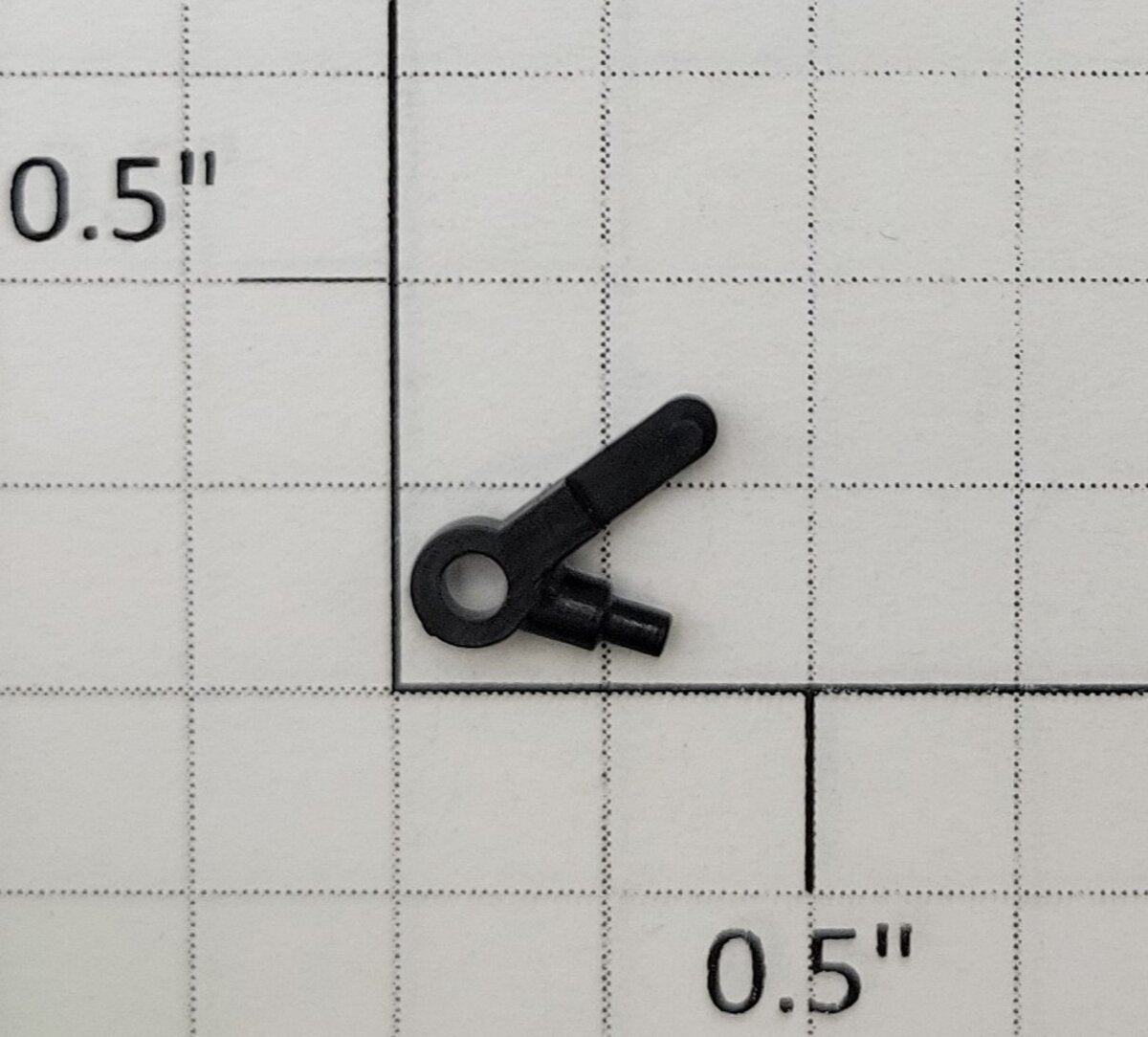 S-Helper 659-08-14 Black Plastic Switch Right Curve Axis