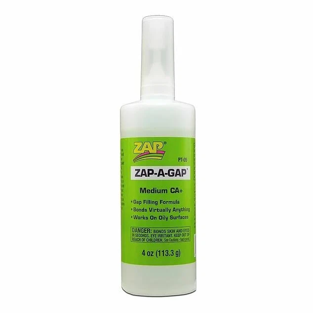 Pacer Glue 5 Green Zap-A-Gap Adhesives - 4 oz. Bottle