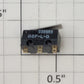 Omron D2F-LD Miniature SPDT 3 Amp Hinge Lever Soldered Cherry Terminal Switch