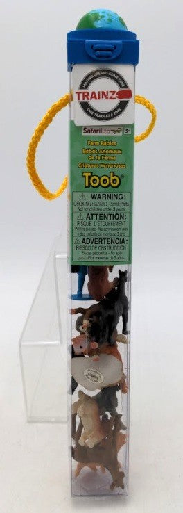Acme 681204 By Toob Farm Babies Painted Plastic Figures (Pack of 12)