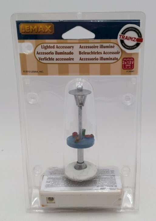 Lemax 34641 Outdoor Table Heat Lamp Lighted Accessory