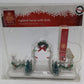 Home Accents 292 370 Holliday Lighted White Fence With Arch