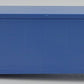 MTH 20-95102 O Gauge Premier Flat Car Blank Dark Blue 48' Trailer Top