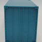 MTH 20-95100 O Gauge Premier 40' Blank Blue/Green Container with Black Floor