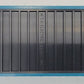 MTH 20-95100 O Gauge Premier 40' Blank Blue/Green Container with Black Floor
