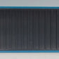 MTH 20-95100X O Gauge Premier 40' Blank Blue/Green Container w/ Black Floor