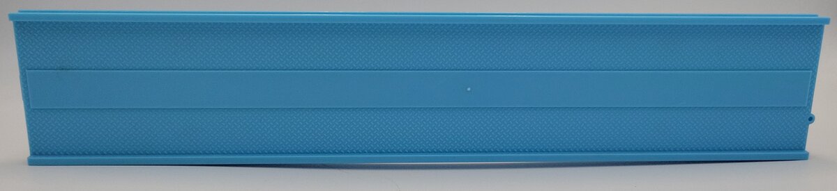 MTH 042402 Light Blue Flat Car Vehicle Ramp Floor w/ Underframe & Metal Plate