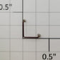 S-Helper 652-M001R1-FBX Reefer Brown Metal Roof Top Hatch Corner Rail