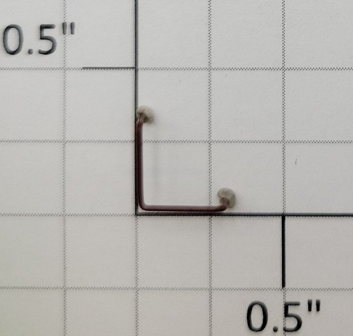 S-Helper 652-M001R1-FBX Reefer Brown Metal Roof Top Hatch Corner Rail