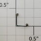 S-Helper 652-M001R1-NWX Reefer Dark Green Metal Roof Top Hatch Corner Rail