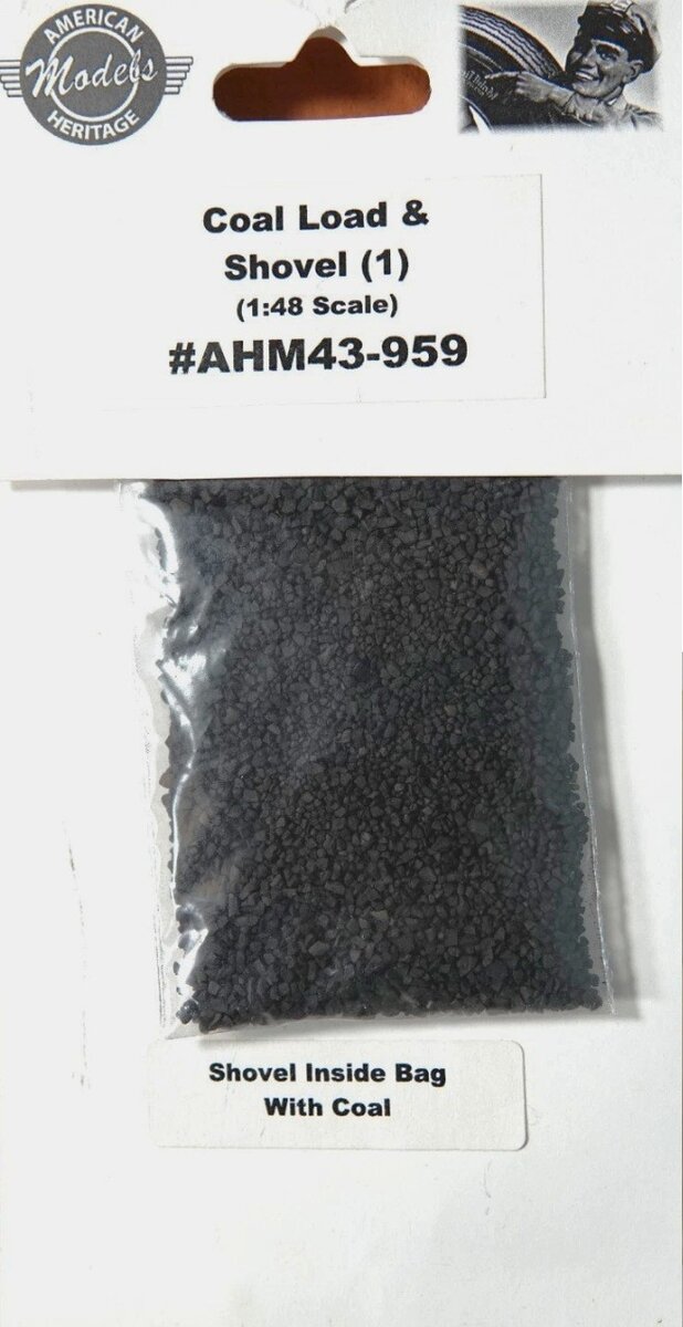 American Models AHM43-959 1:50 Scale Coal Load and Shovel