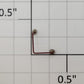 S-Helper 652-M001R1-URT Reefer Tuscan Red Metal Roof Top Hatch Corner Rail