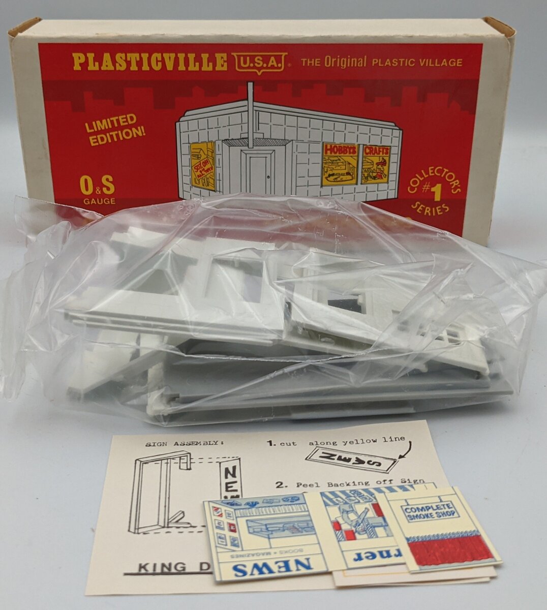 Plasticville 0300 O Newsstand Building Kit