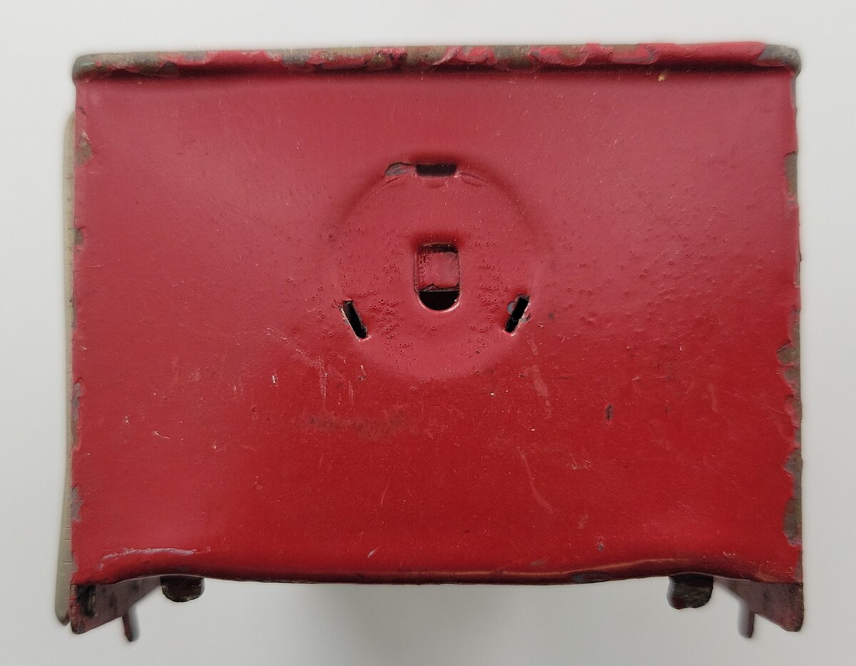 Lionel 264E-1 Prewar Tender Shell From 1935 Red Comet Engine Missing Trim