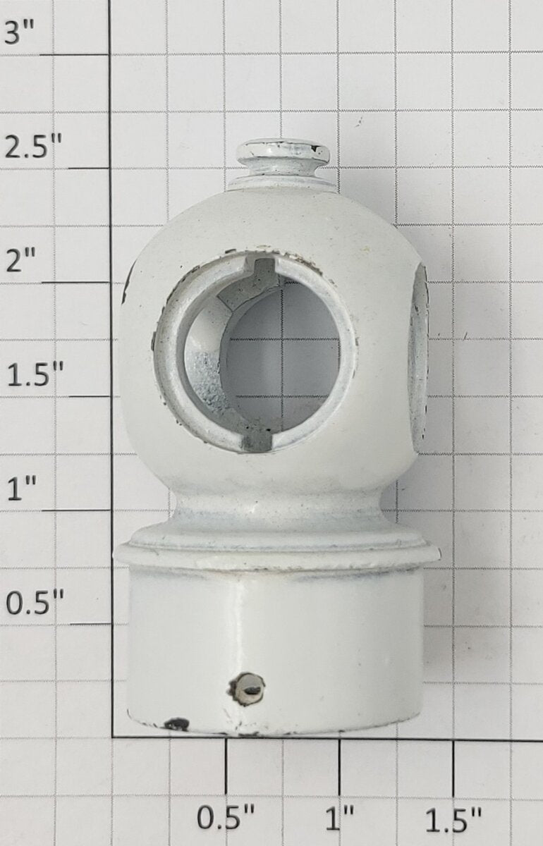 Lionel 83-18 White Painted Signal Hood - Fits 83 Blinking Signal