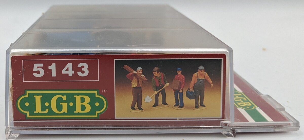 LGB 5143 G Standing Railroad Workers Figures (Set of 4)