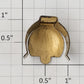 American Flyer 4000-1 Wide Gauge Brass Strap Headlight Case #4001, 4019 & 4687