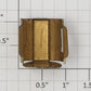 American Flyer 4000-1 Wide Gauge Brass Strap Headlight Case #4001, 4019 & 4687