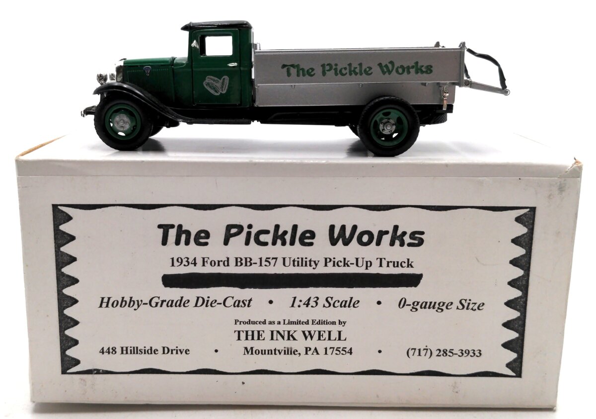 The Ink Well 18357 O 1934 Ford BB-157 Utility Pick-Up Truck 