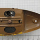 Lionel 638W-10 U.P. Streamliner Observation Car Bottom Plate w/ Truck Assembly
