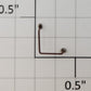 S-Helper 652-M001R1-DC Reefer Deep Chestnut Metal Roof Top Hatch Corner Rail