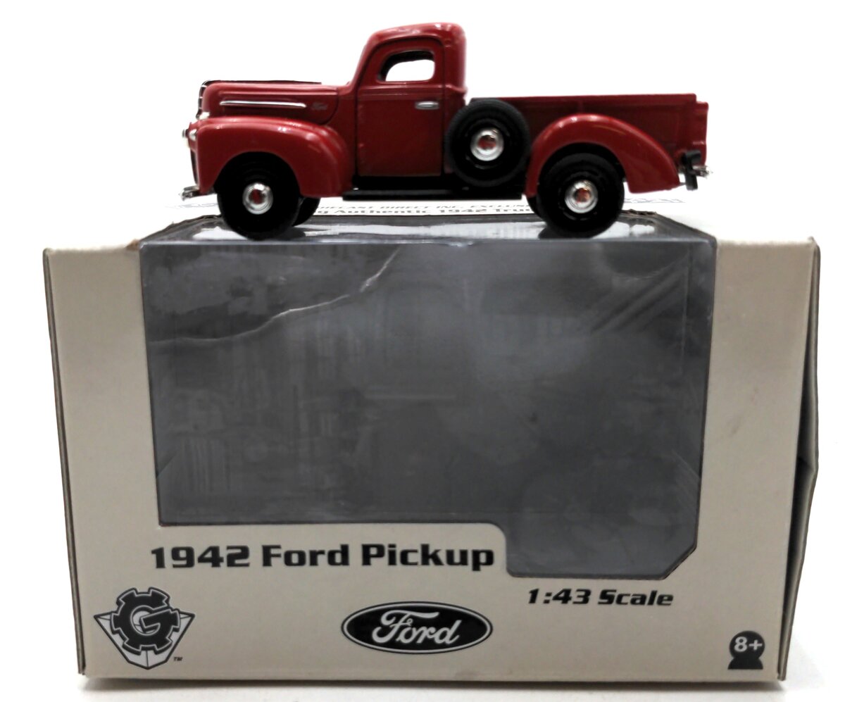 Gearbox 42-002 1:43 Ford 1942 Red Pick-Up Truck