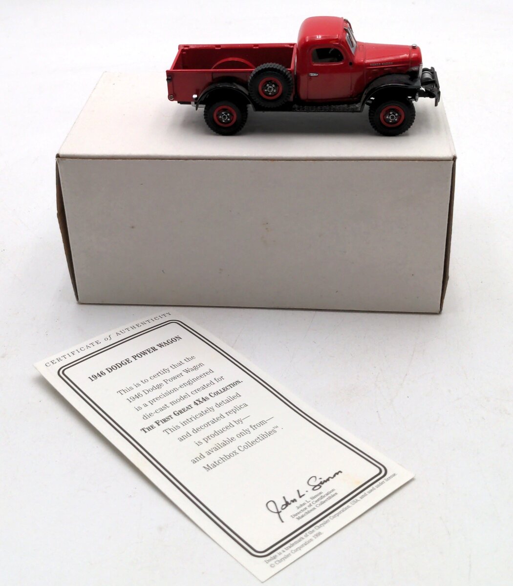 Matchbox YYM-35053 1/43 1946 Dodge Power Wagon
