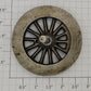 Lionel 5L-40 Standard Gauge Cast Iron Loco Thick Rim Spoked Plain Wheel w/ Axle
