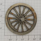 Lionel 5L-40 Std Gauge Loco Cast Iron Thin Rim Spoked 2-5/8" Plain Wheel w/ Axle