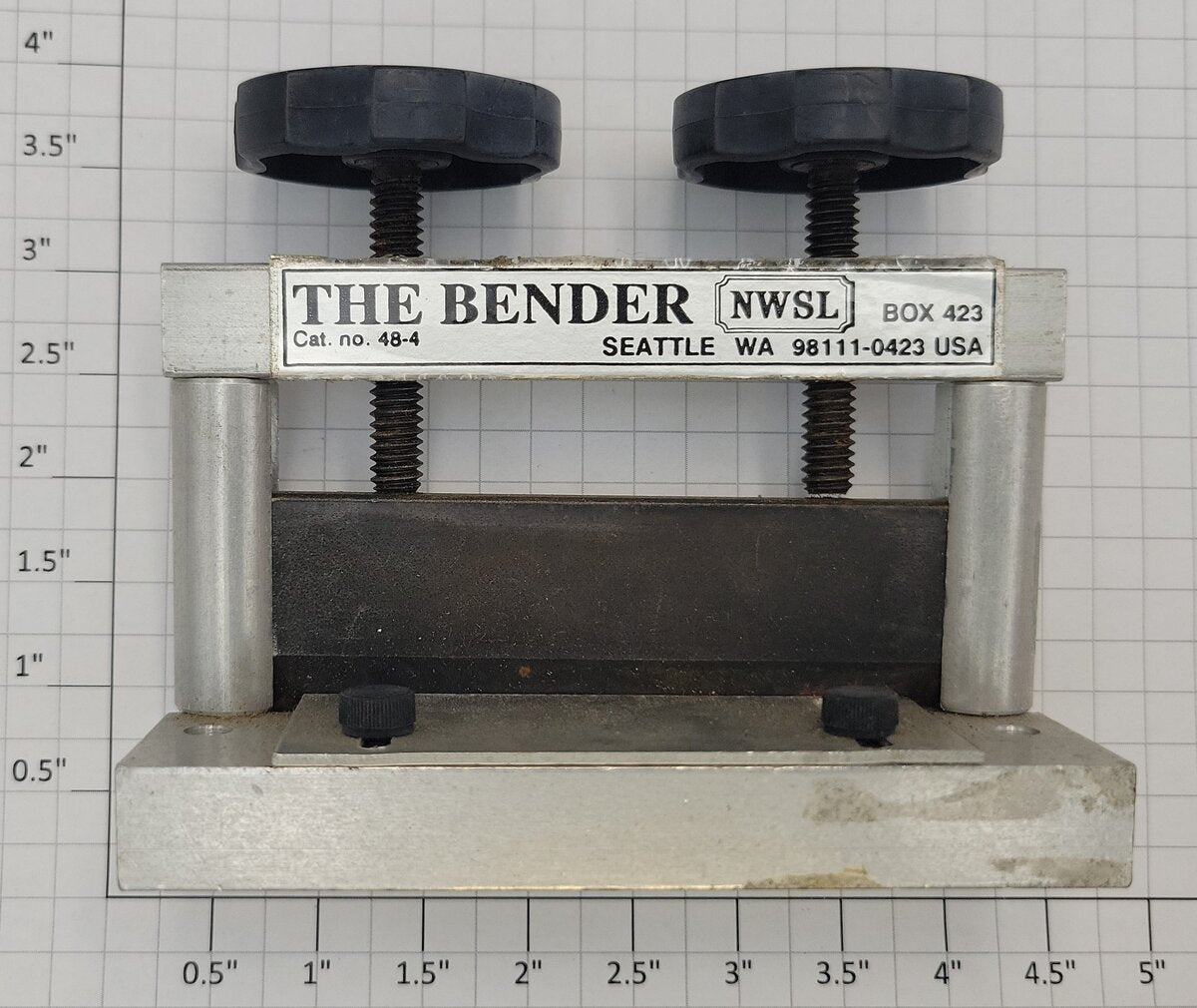 NWSL 48-4 All Gauge "The Bender" Metal Bending Brake Tool