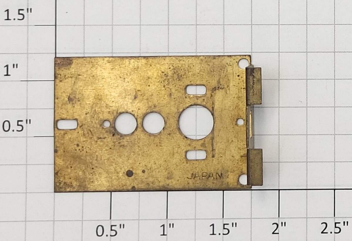 Acme 29-907 Brass Plate