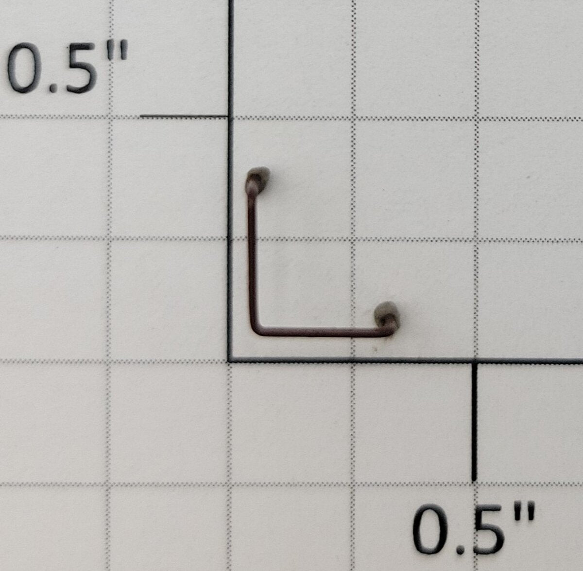S-Helper 652-M001R1-DW Reefer Dark Walnut Metal Roof Top Hatch Corner Rail