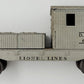 Lionel 6419 O Gauge DL&W Gray Work Caboose with Damaged Roof & w/o Smokestack