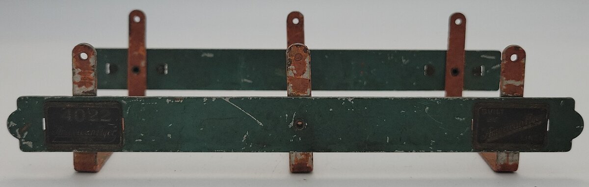 American Flyer 4022-7 Standard Gauge Machinery Flatcar Top Frame w/ Nameplates